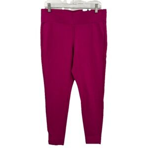 NWT Torrid Pants Womens SZ 00 M/L Magenta Pink Slim Fix Pixie Stretch‎ Ponte